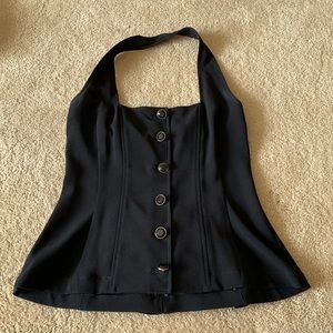 Royal underground halter top